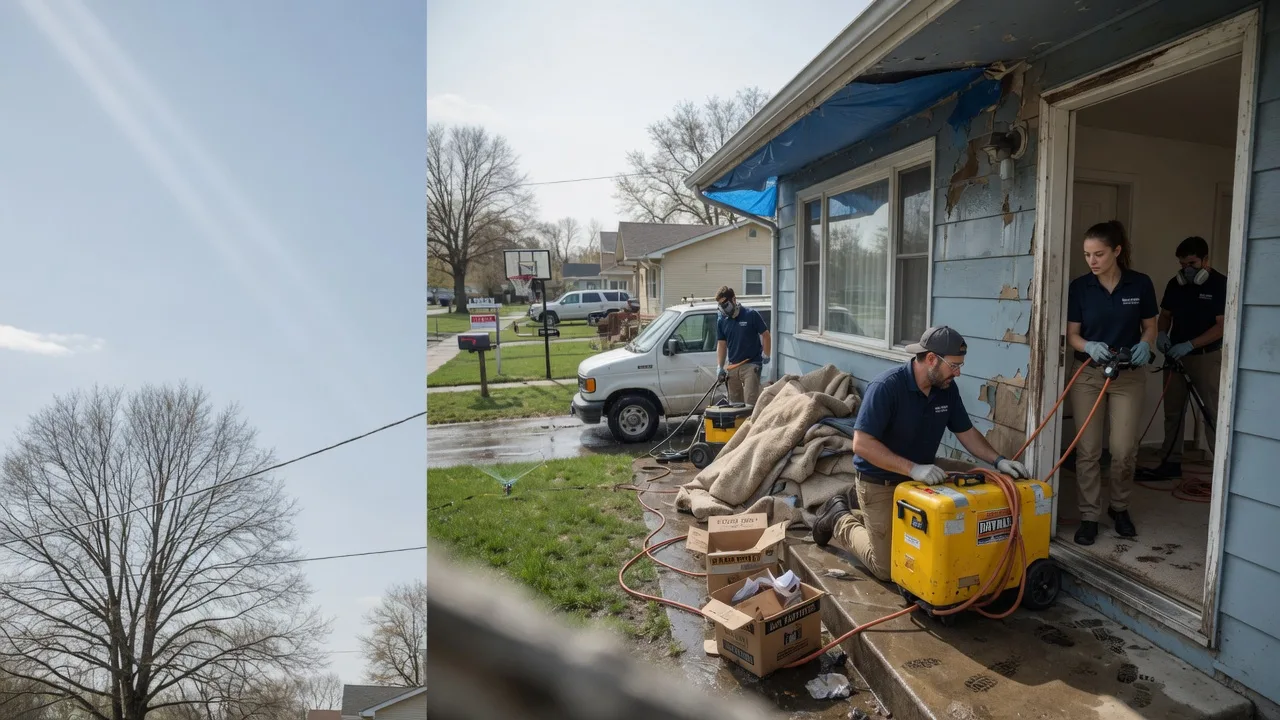 Basement Flood Cleanup in Jeff, KY near me